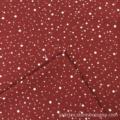 Woven Poly Crepe Magic Sky Stars Printed Fabric